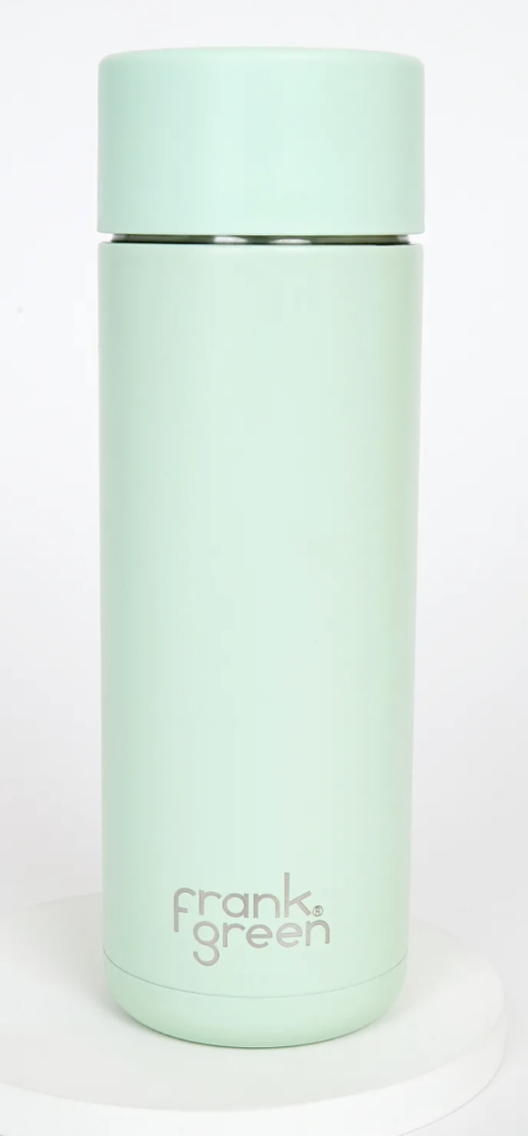 cute pastel mint green water bottle