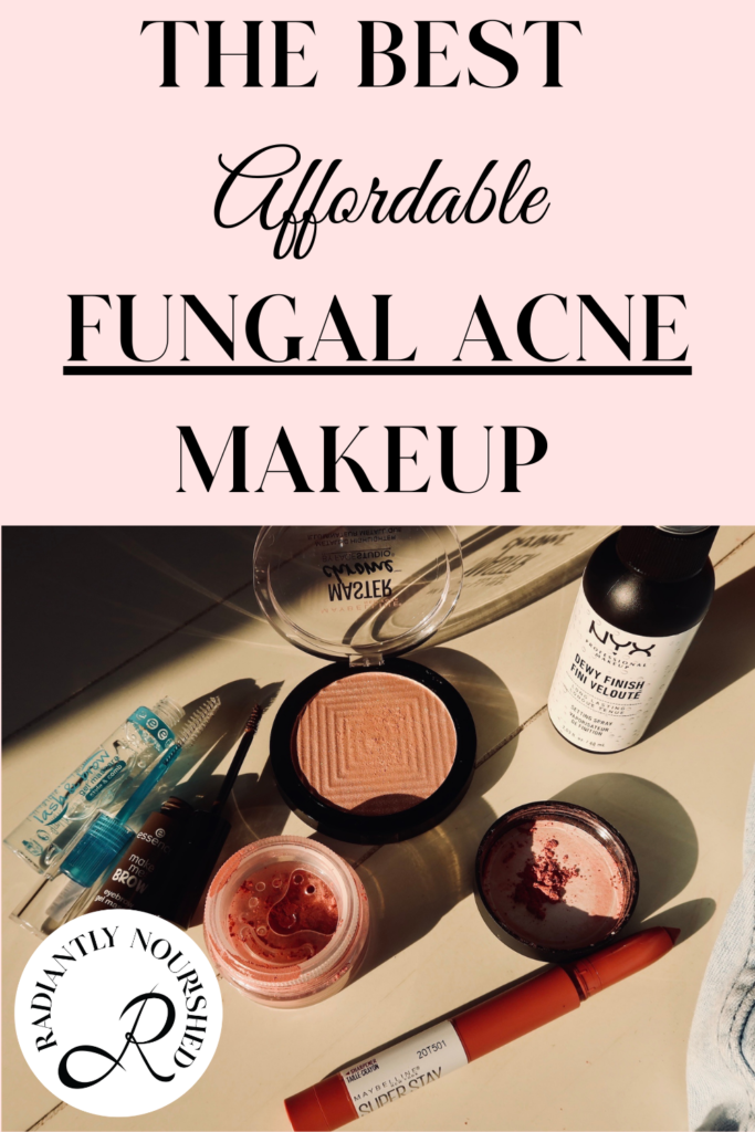 looking for fungal acne safe products? this blog post cover affordable fungal acne safe makeup