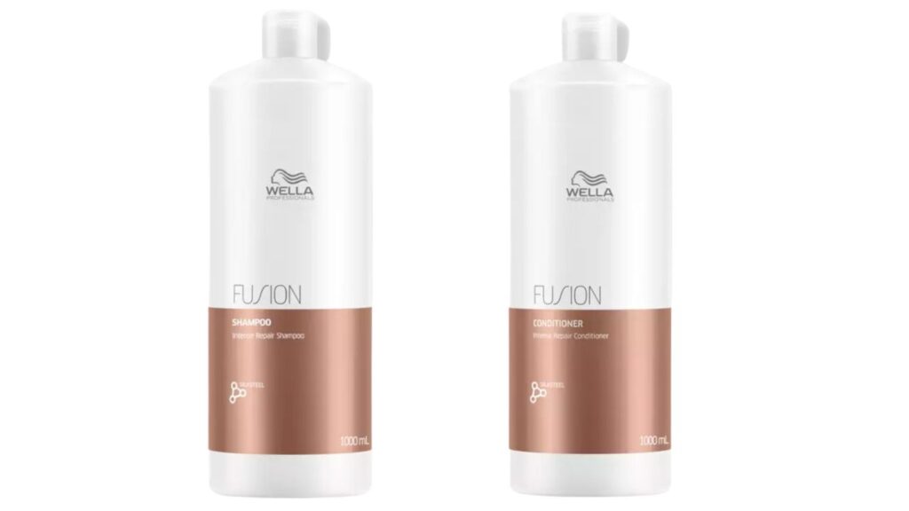 fungal acne safe shampoo and conditioner duo - wella fusion plex